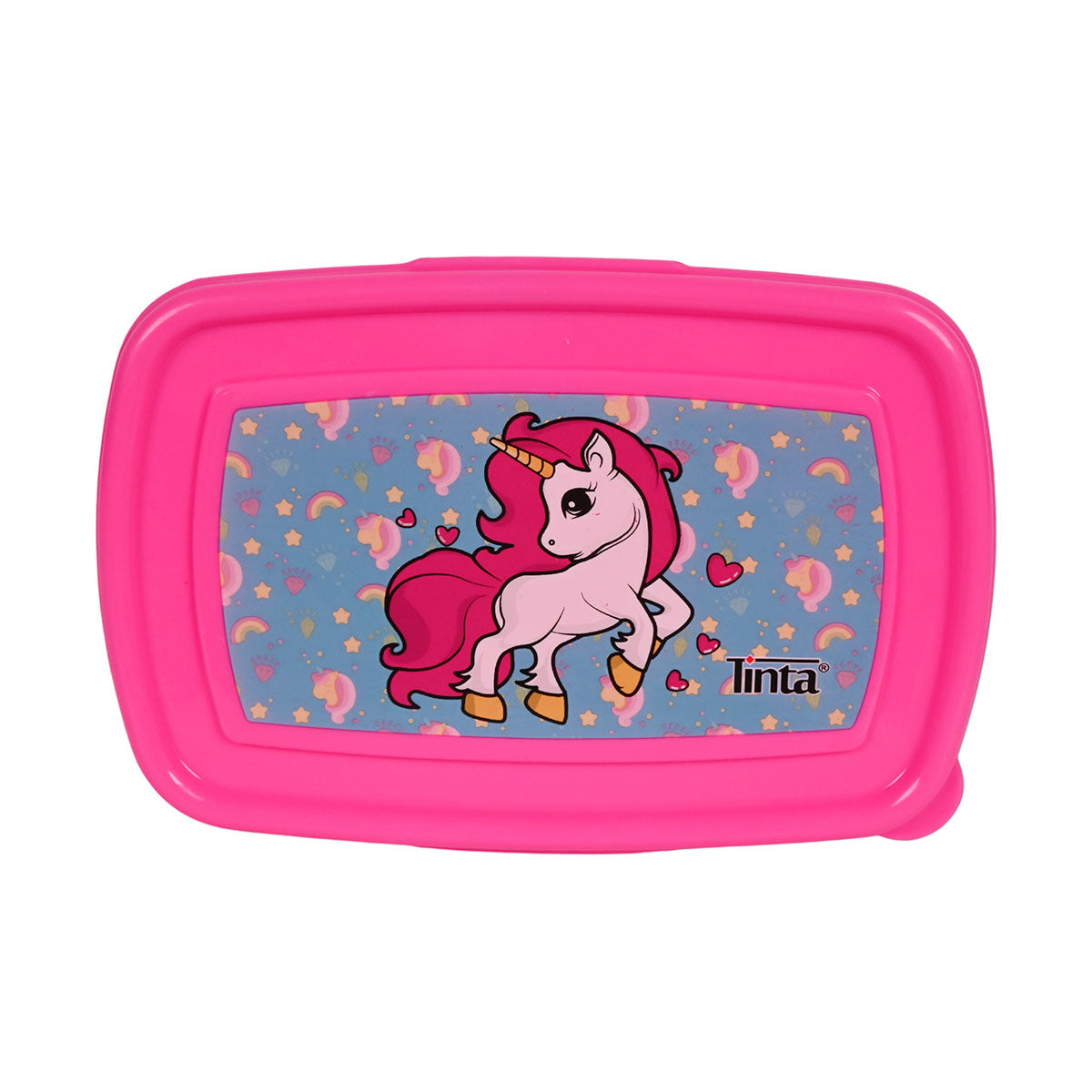 Unicorn plastic lunchbox (tinta no 1010)