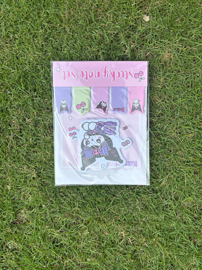 Kuromi sticky notes set