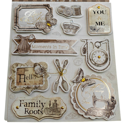 3D stickers for scrapbooks and more (ss14000)