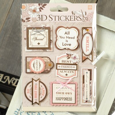 3D stickers