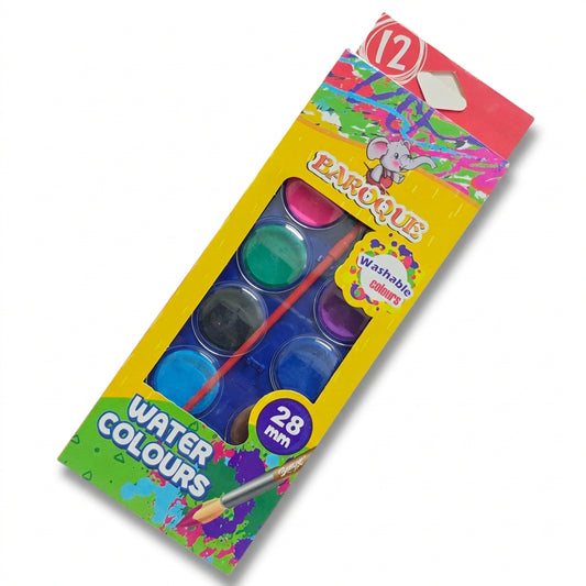 WATER COLOR KIT 12 PCS # 6012