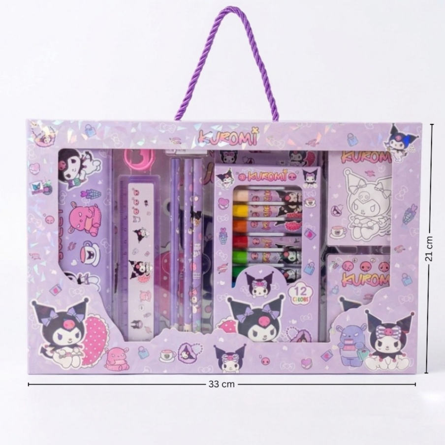 STATIONERY SET 10 PCS # 8038 KUROMI