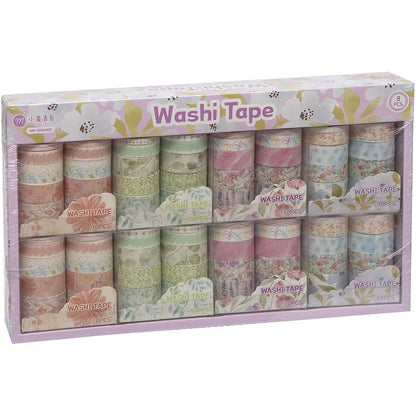 Flower washi tape 10 Pcs (JD2645D)