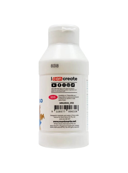 Mont Marte Premium Clear Texture Gesso 250ml