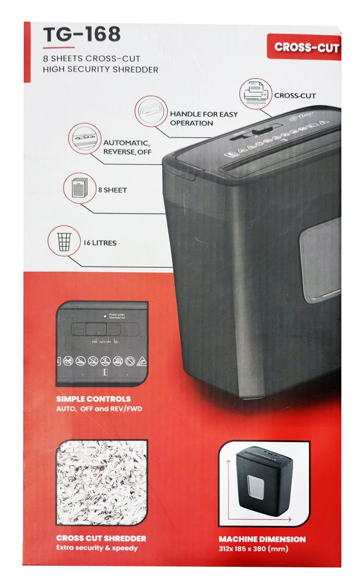 Target Paper (Shredder 8-Pages) TG -168