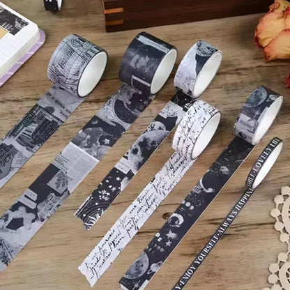 Black and white memories series washi tape 20 pieces (JD2622E)