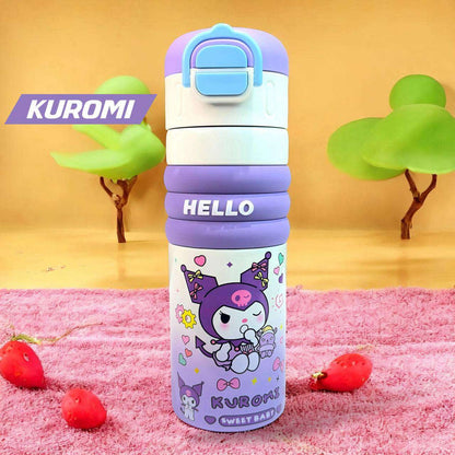 Spiderman kids stainless steel thermos water bottle 550ml (no.3329)