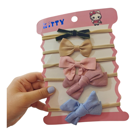 Baby girl hairbands 5 in a pack