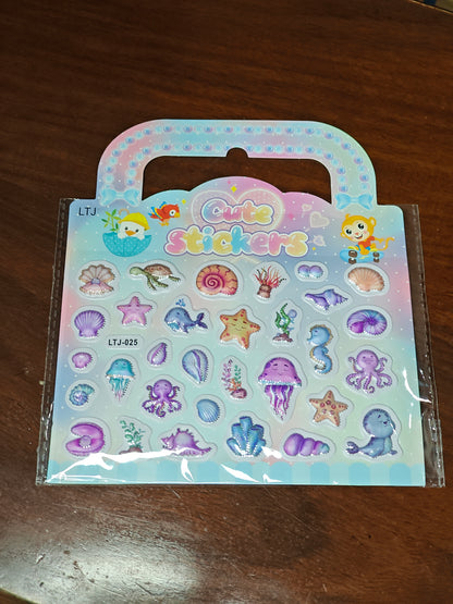 Embossed 3d puffed stickers (LTJ)