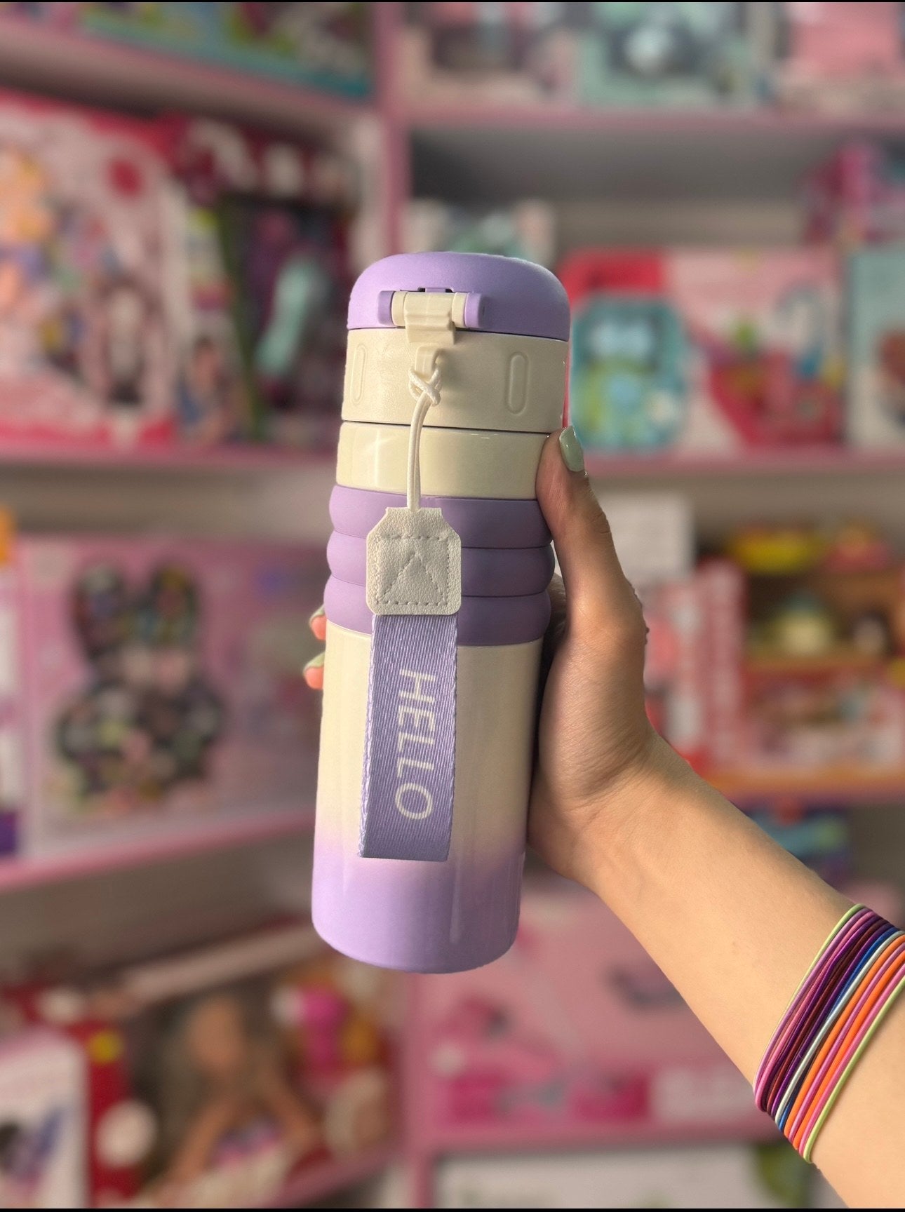 Sophia water bottle metal flask (3331)