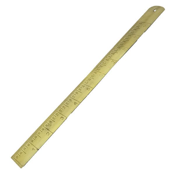 Patwari Scale 10" (brass scale)