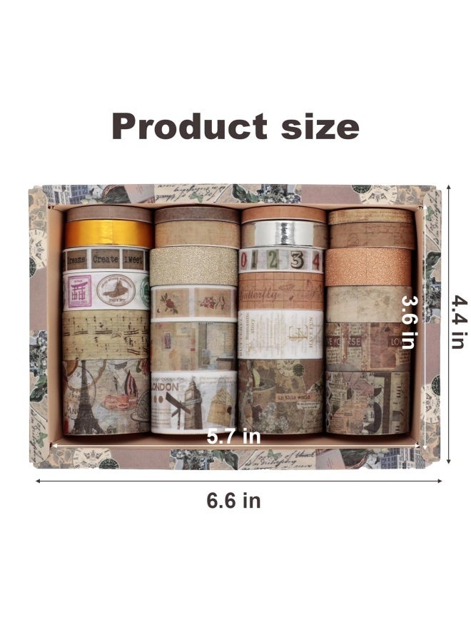 Retro Medieval 24 pcs washi tape (JD3112)