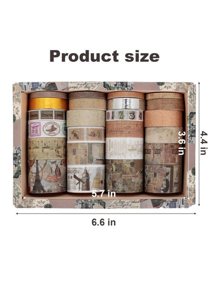 Retro Medieval 24 pcs washi tape (JD3112)