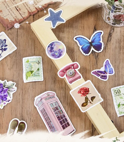 Washi Retro sticker Tape Roll size 7.2cm (JD3110A)