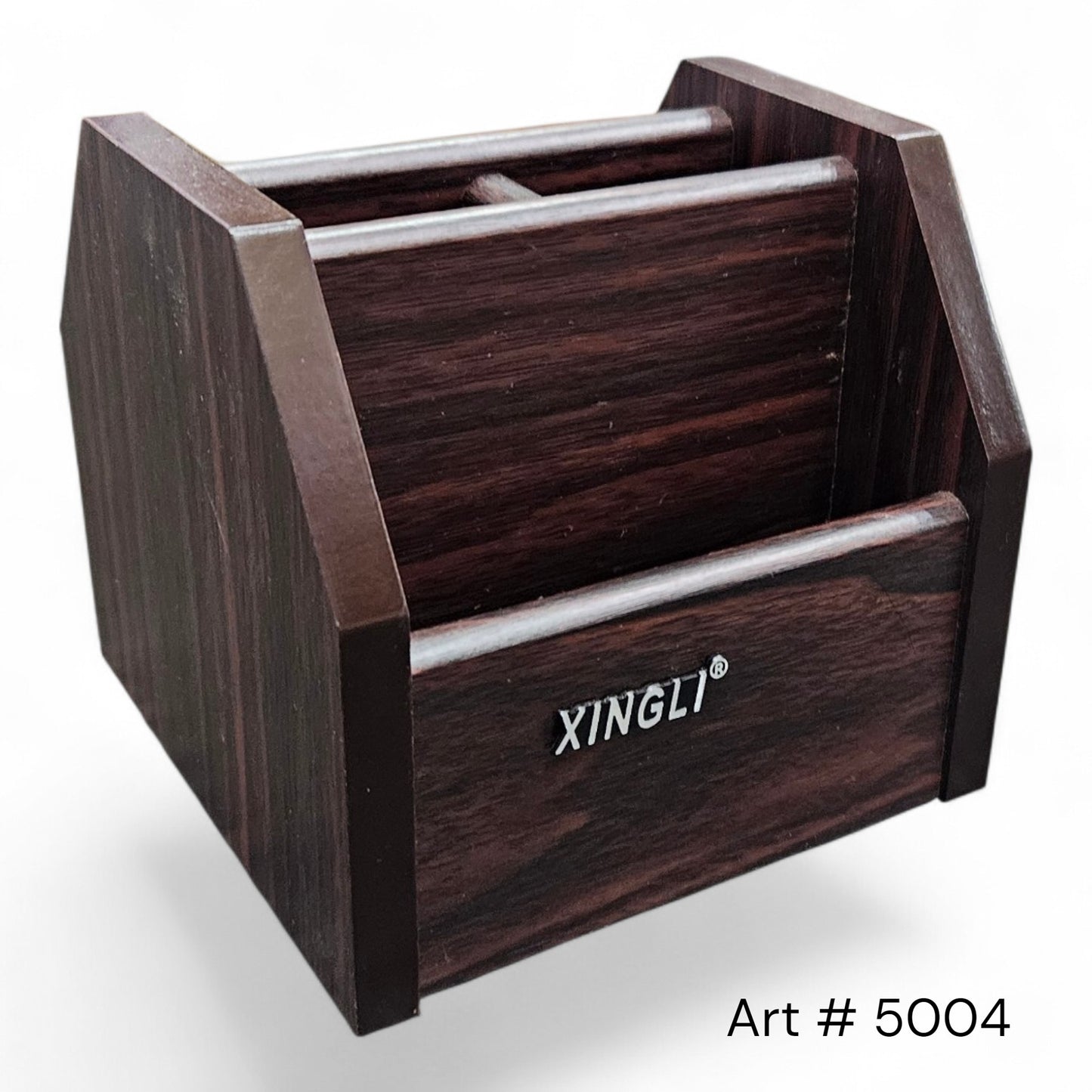 Wooden Pen Organizer Rotatable # 5004