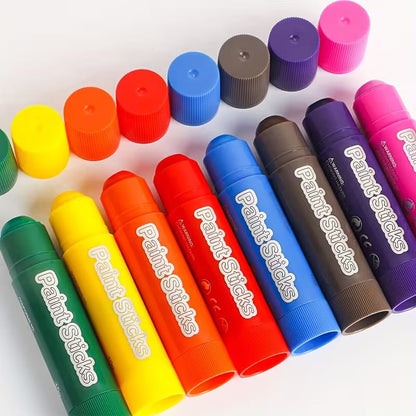 Abby paint sticks  washable for kids 8 colors (Ap303-8)