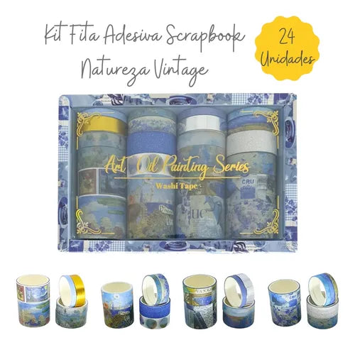 Retro Medieval 24 pcs washi tape (JD3112)