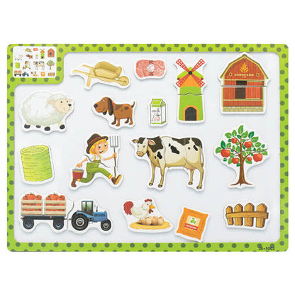 Magnetic easy 2-3 piece puzzle