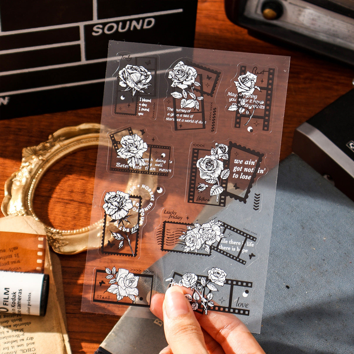 Flower frames 6 sticker sheets
