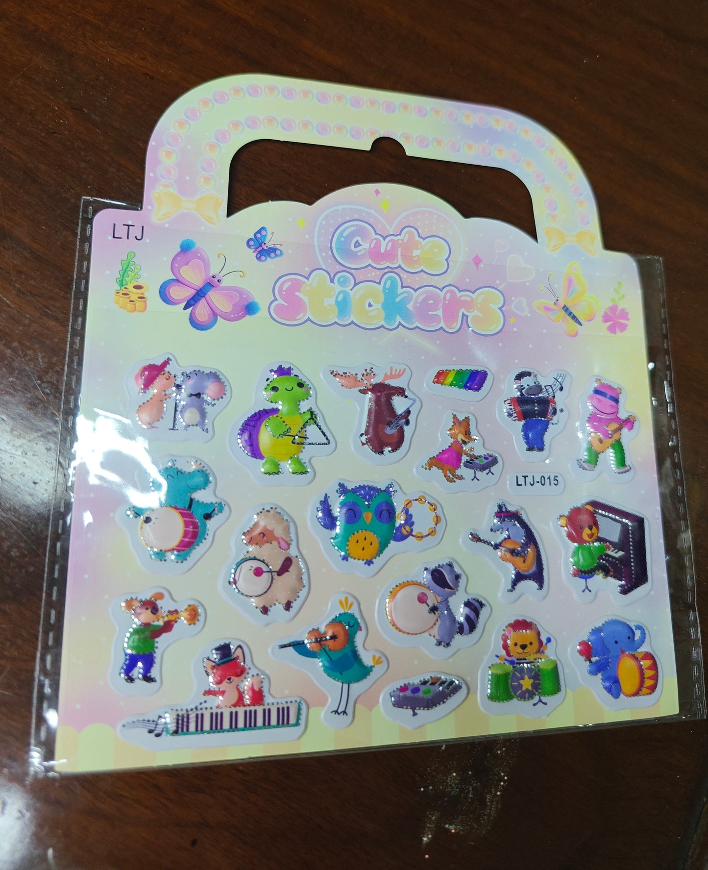 Embossed 3d puffed stickers (LTJ)