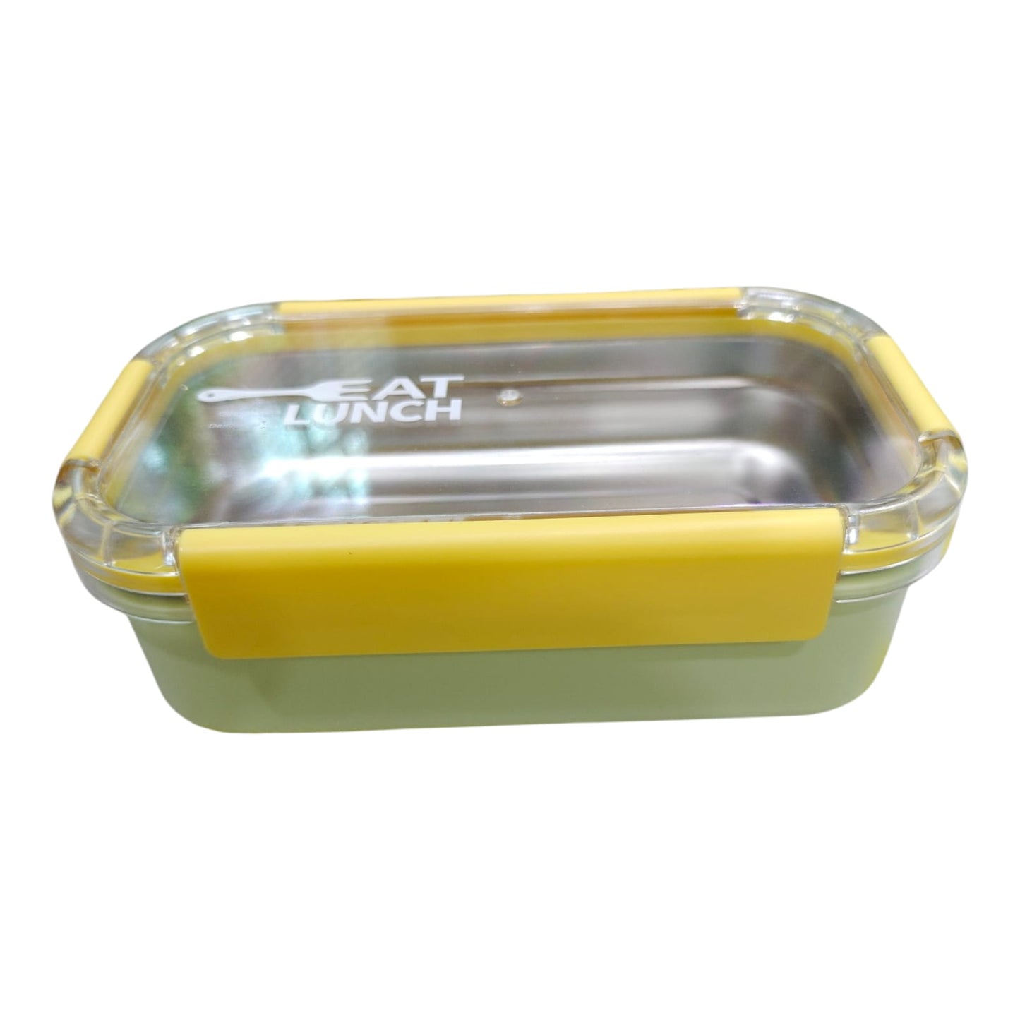 Stainless steel lunchbox with spoons (6906)