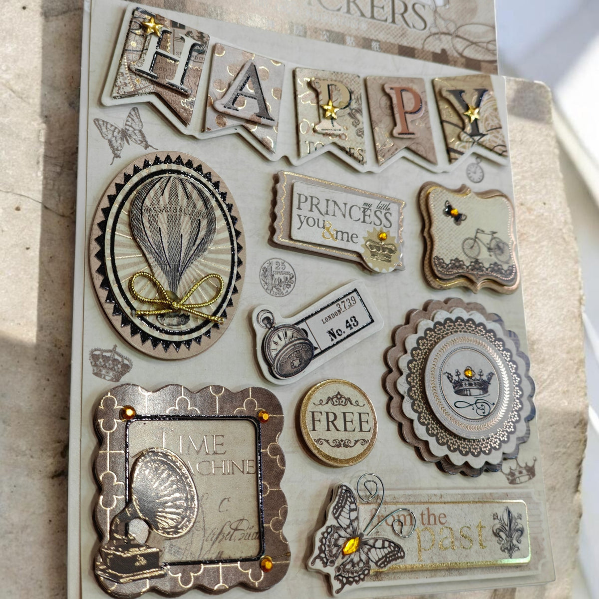 3D stickers for scrapbooks and more (ss14000)