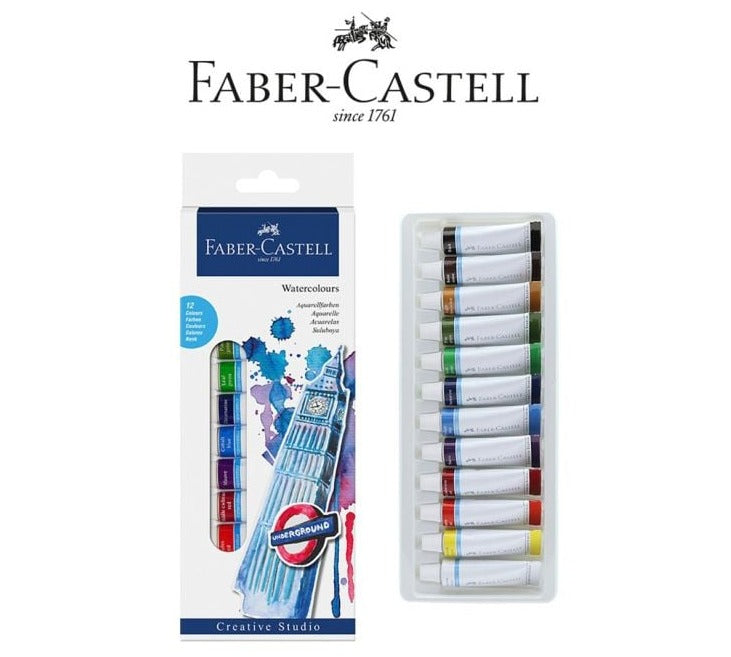 Faber Castell Water Color Set Of 12 (169503).