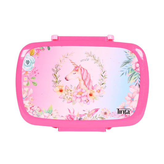 Unicorn plastic lunchbox (tinta no.2222)