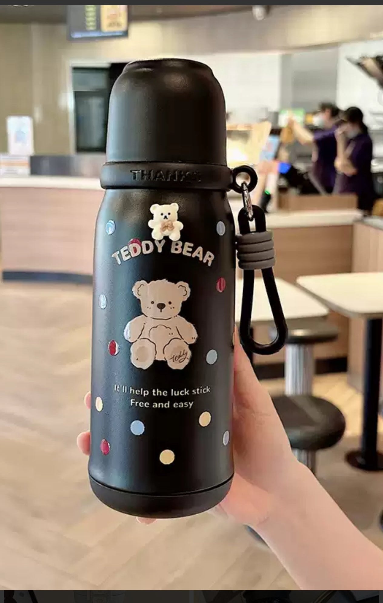 Blue Spring sunshine 500 ml thermos bottle flask (DW-BV1258)