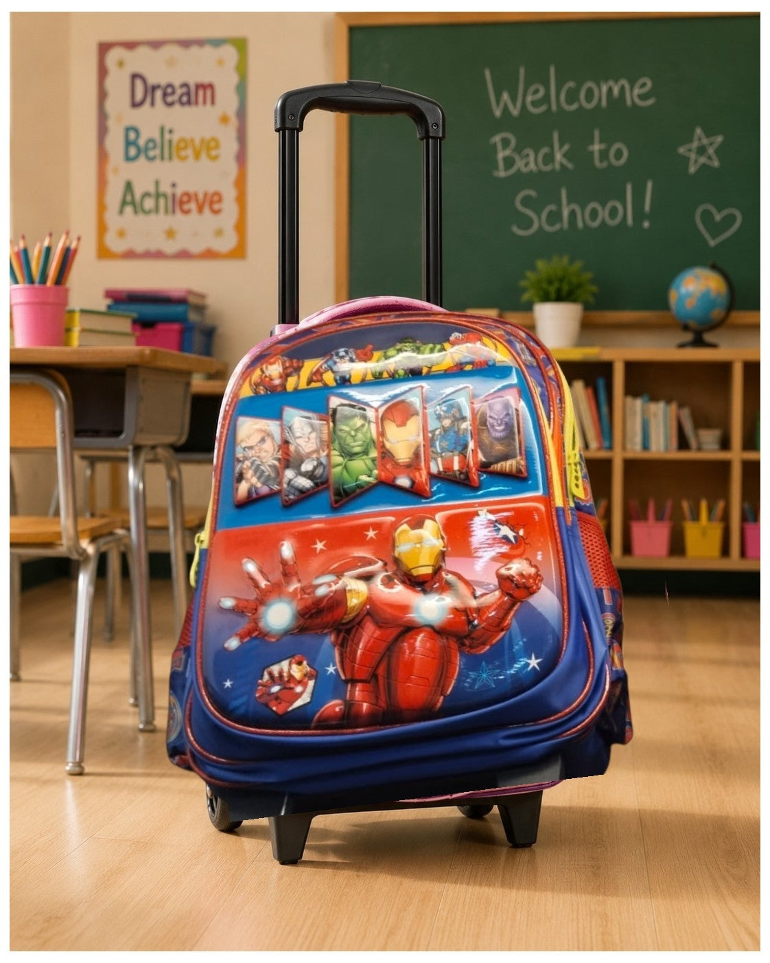 Iron man imported trolley bag 16 inches