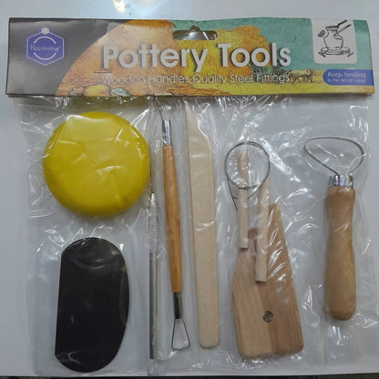 Keep Smiling Pottery Tool Kit 8pcs