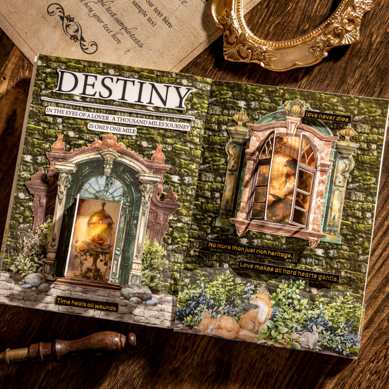 Window cuttings for 3d look journal 10 pcs each pack (LJML)