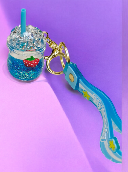 Keychain water glass(349)