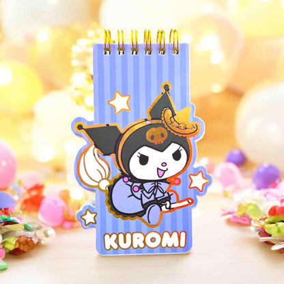 Mini spiral kuromi notepad