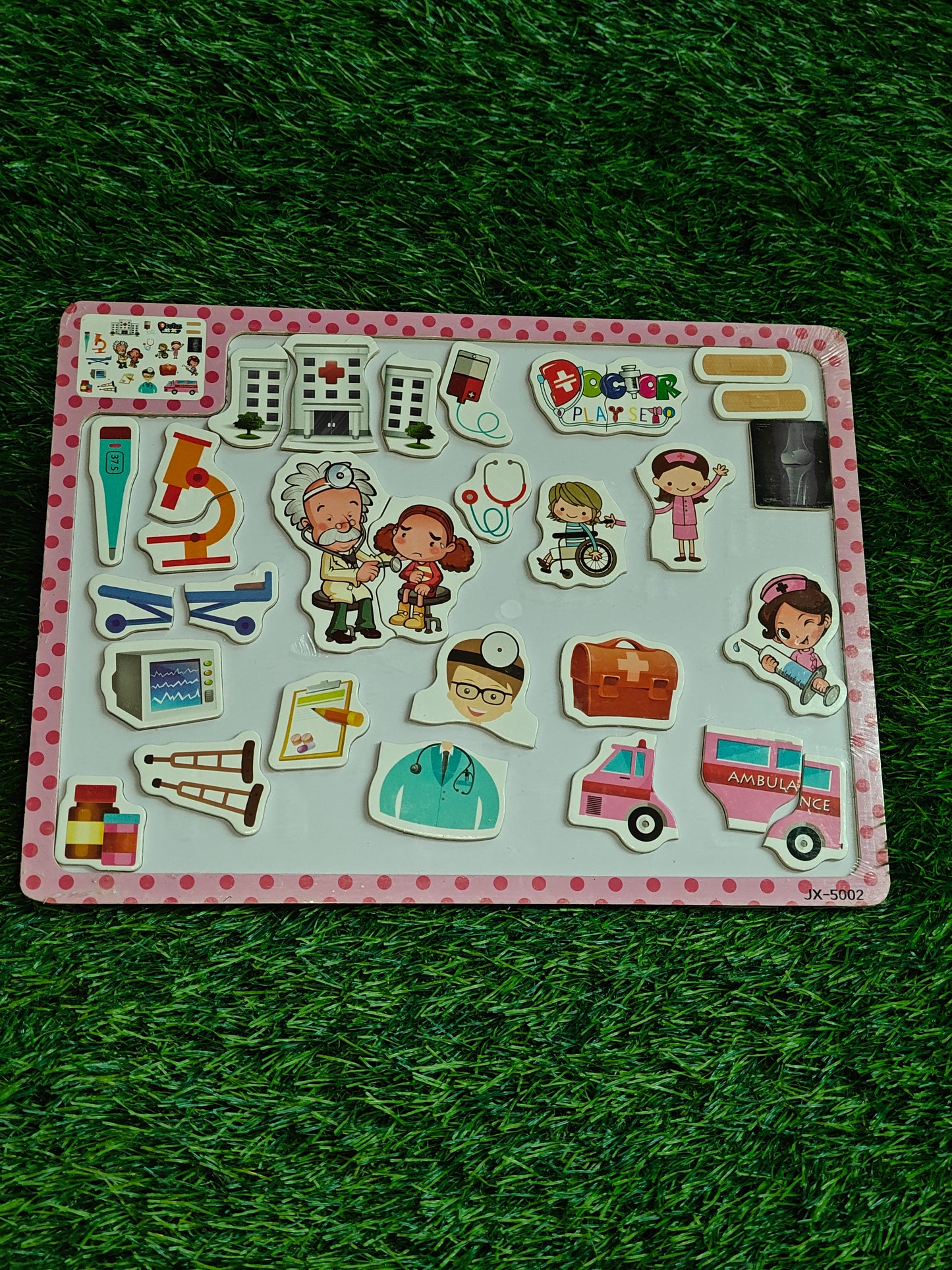 Magnetic easy 2-3 piece puzzle