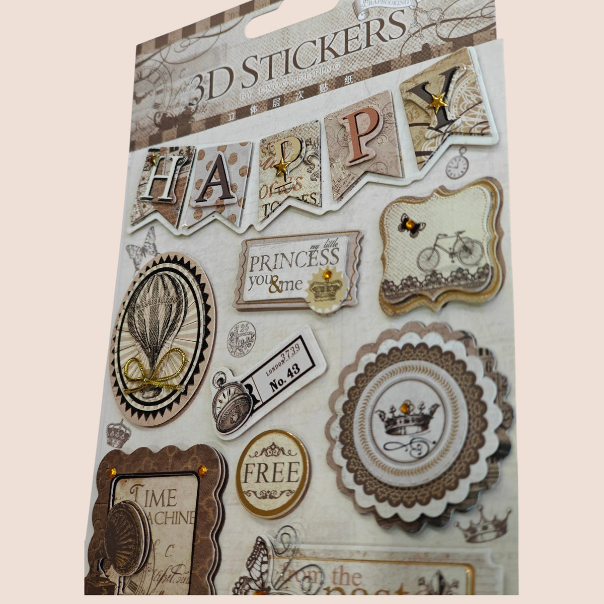 3D stickers for scrapbooks and more (ss14000)