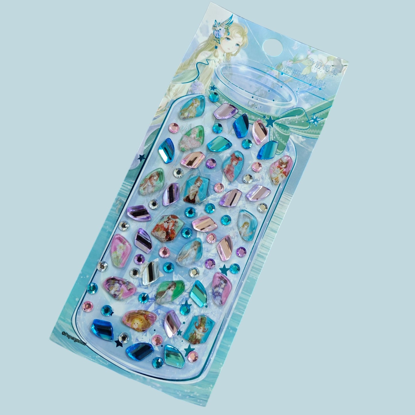 Miniso rhinestones DIY gemstones stickers