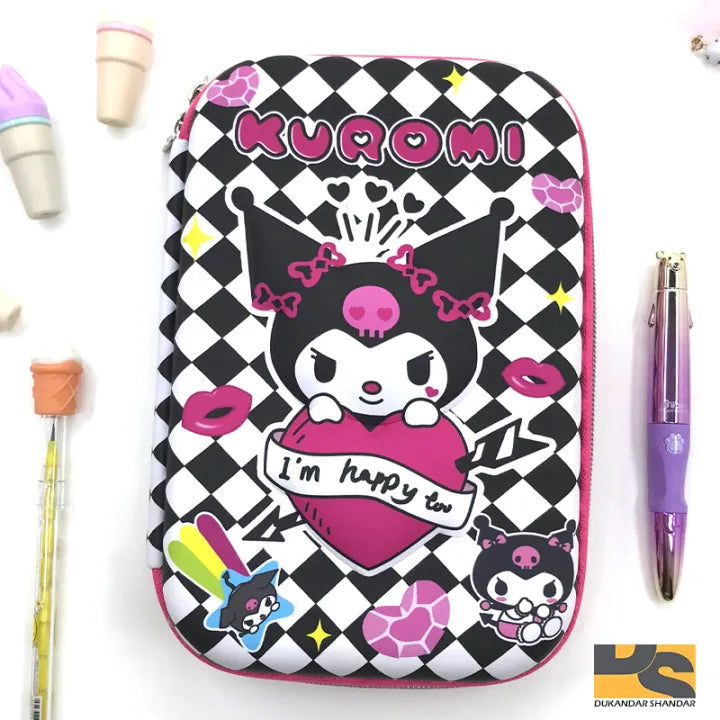 Sanrio kuromi my melody pencil case large