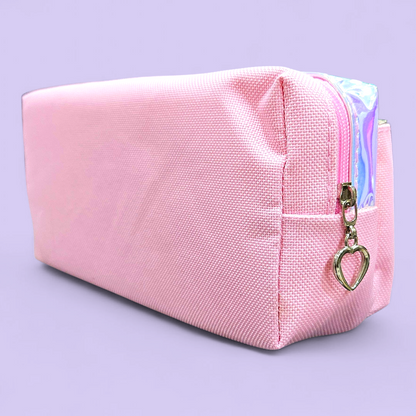 Zipper Fabric Pencil Pouch Unicorn(Geometry Case)# 68116