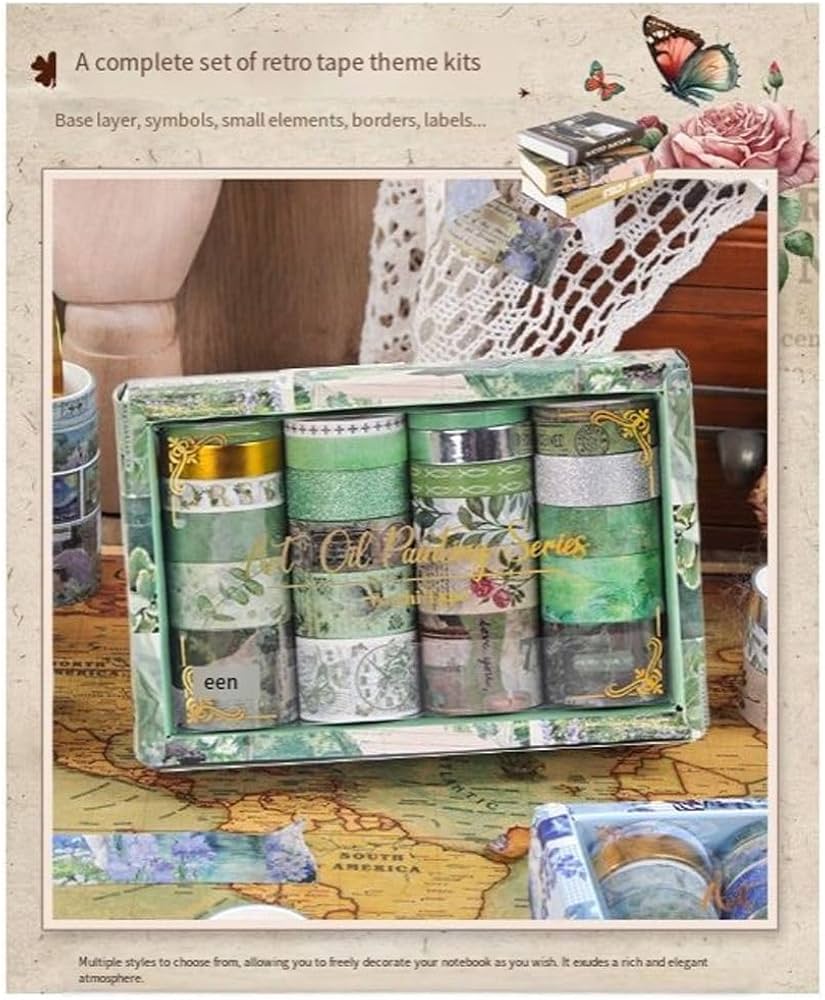 Retro Medieval 24 pcs washi tape (JD3112)