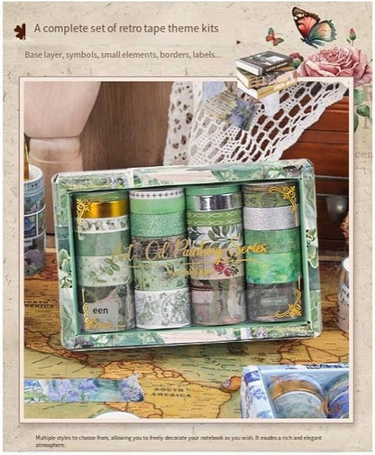 Retro Medieval 24 pcs washi tape (JD3112)