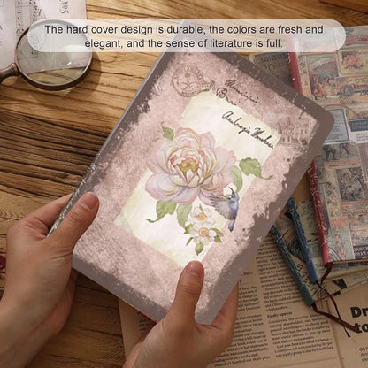 Hardcover floral journaling A5 diary notebook (sss2119)
