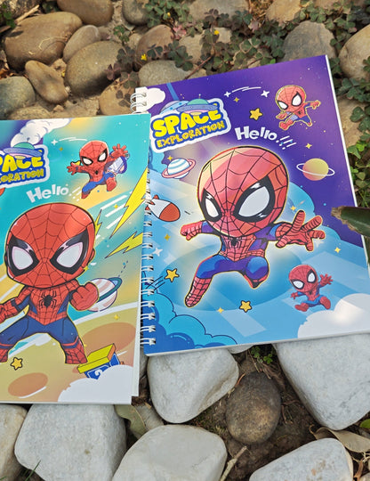 Spider man notebook