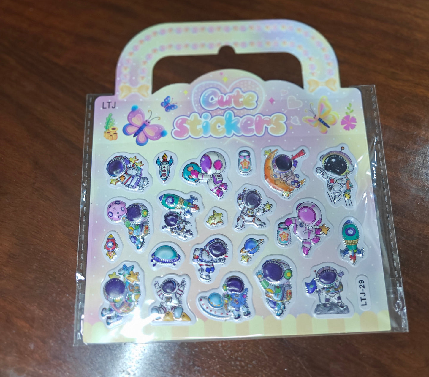 Embossed 3d puffed stickers (LTJ)