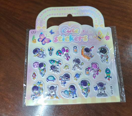 Embossed 3d puffed stickers (LTJ)