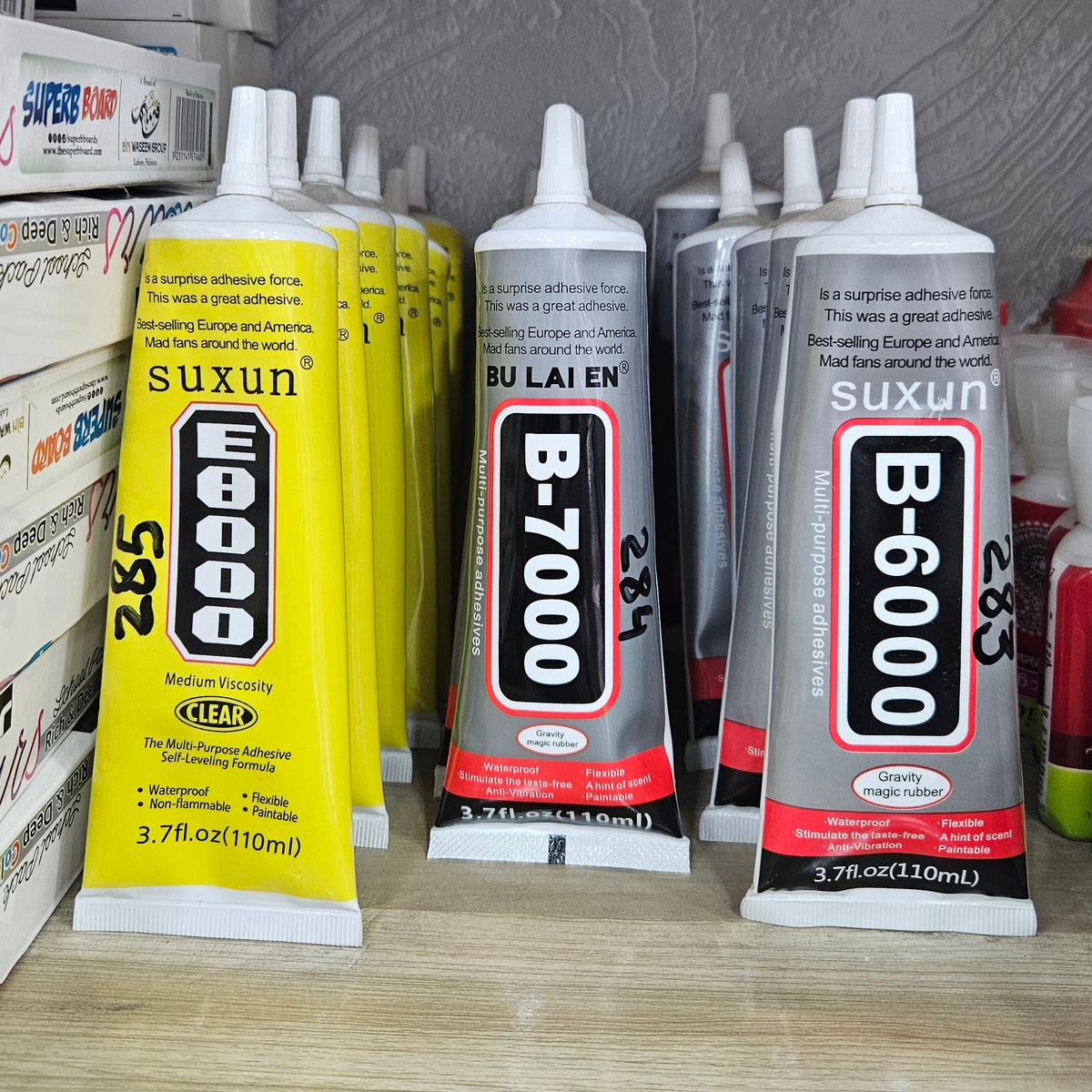 FABRIC GLUE TUBE 6000/7000/8000 50ml