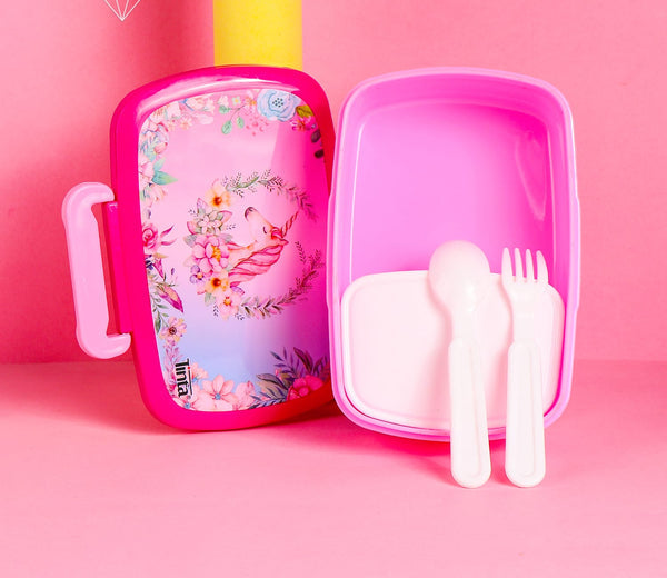 Unicorn plastic lunchbox (tinta no.2222)