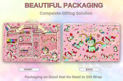 STATIONERY SET 9 PCS # 8001 UNICORN / FROZEN