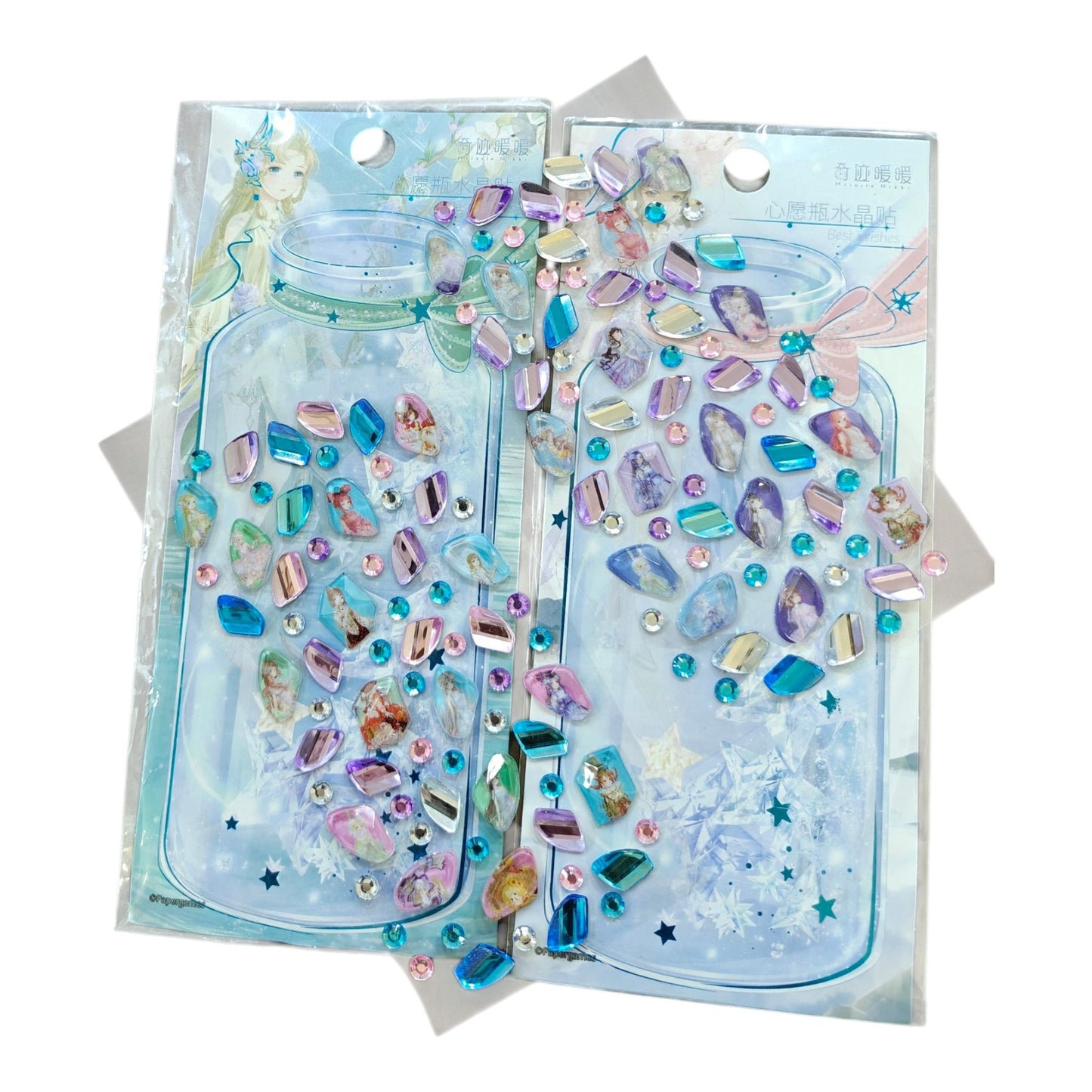 Miniso rhinestones DIY gemstones stickers