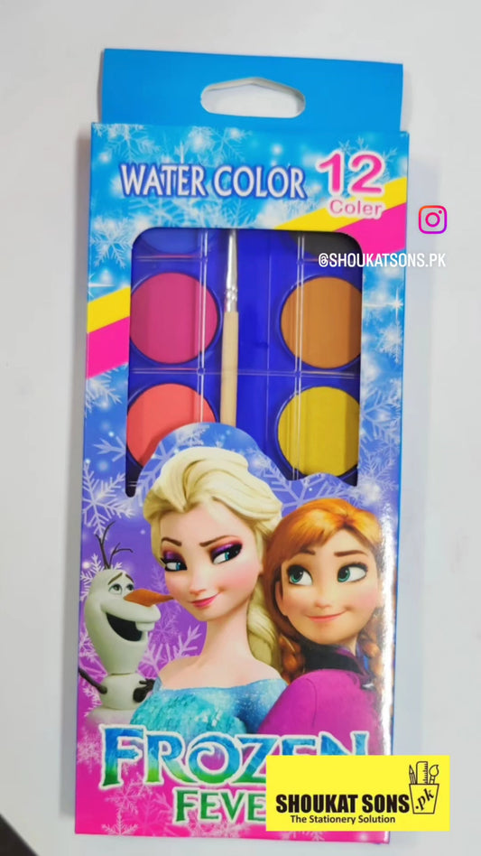 Frozen water color set for kids